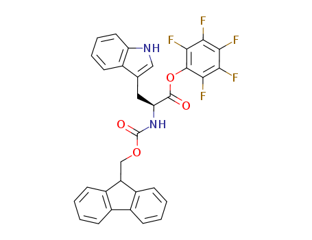 D-Tryptophan,N-[(9H-fluoren-9-ylmethoxy)carbonyl]-,2,3,4,5,6-pentafluorophenyl ester