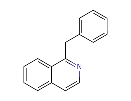 Molecular Structure of 6907-59-1 (1-Benzylisoquinoline)