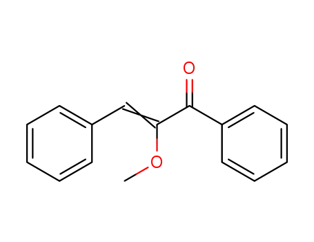 2-Propen-1-one, 2-methoxy-1,3-diphenyl-