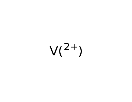 15121-26-3,VANADIUMION,V2+;Vanadium (II); Vanadium ion(2+); Vanadium(2+); Vanadium(2+) ion