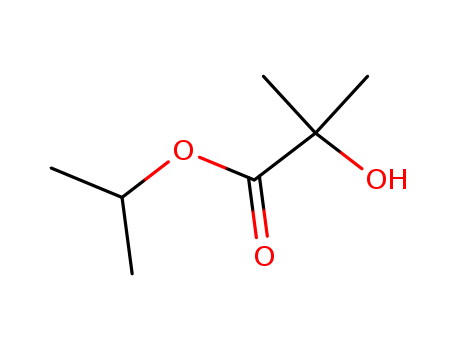 Propanoic acid, 2-hydroxy-2-methyl-, 1-methylethyl ester