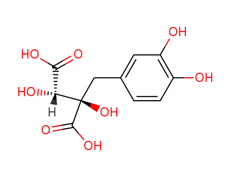Butanedioic acid,2-[(3,4-dihydroxyphenyl)methyl]-2,3-dihydroxy-, (2R,3S)-