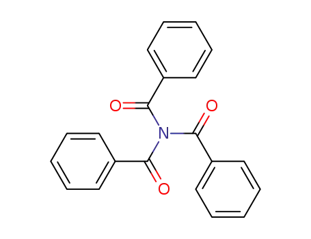 Molecular Structure of 602-88-0 (N,N-Dibenzoylbenzamide)
