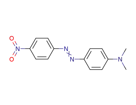 Molecular Structure of 2491-74-9 (4'-NITRO-4-DIMETHYLAMINOAZOBENZENE)