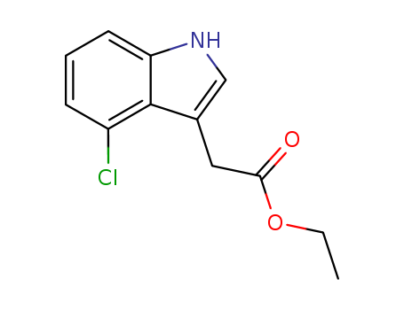 1H-Indole-3-acetic acid, 4-chloro-, ethyl ester