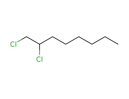 Molecular Structure of 21948-46-9 (1,2-DICHLOROOCTANE)
