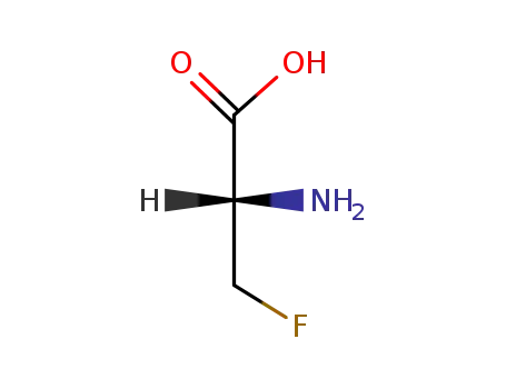 Molecular Structure of 43163-93-5 (BETA-FLUORO-DL-ALANINE)