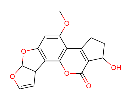 Cyclopenta[c]furo[3',2':4,5]furo[2,3-h][1]benzopyran-11(1H)-one,2,3,6a,9a-tetrahydro-1-hydroxy-4-methoxy-, (1S,6aR,9aS)-