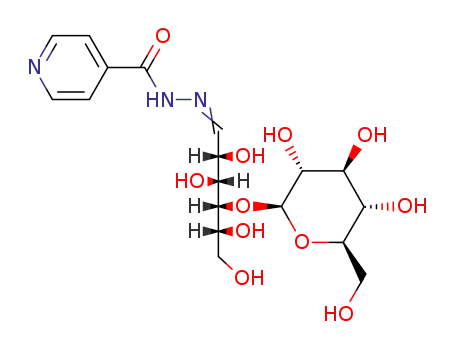 Molecular Structure of 25197-87-9 (1-isonicotinyl-2-lactosylhydrazine)
