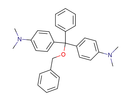 Benzenamine, 4,4'-[phenyl(phenylmethoxy)methylene]bis[N,N-dimethyl-