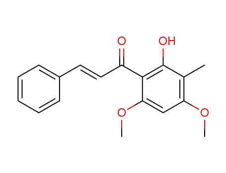 (2E)-1-(2-hydroxy-4,6-dimethoxy-3-methylphenyl)-3-phenylprop-2-en-1-one