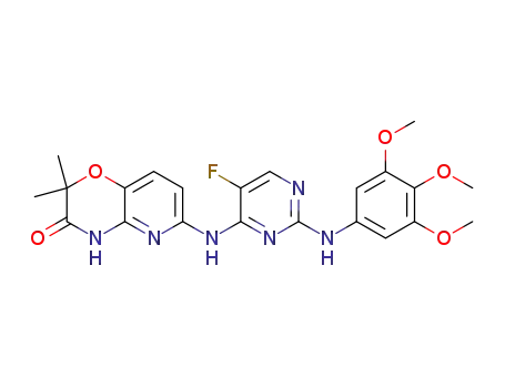 Molecular Structure of 841290-80-0 (R-406)