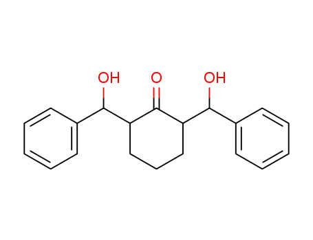 2,6-Bis[hydroxy(phenyl)methyl]cyclohexan-1-one