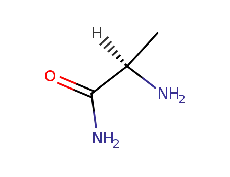 Molecular Structure of 35320-22-0 (D-Alaninamide)