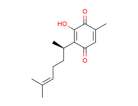 2,5-Cyclohexadiene-1,4-dione,2-[(1R)-1,5-dimethyl-4-hexen-1-yl]-3-hydroxy-5-methyl-