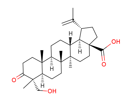 136684-40-7,Lup-20(29)-en-28-oic acid,23-hydroxy-3-oxo-,(4R)- ,