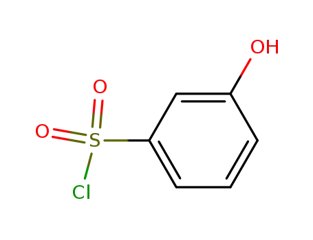 Molecular Structure of 56157-93-8 (3-Hydroxybenzenesulfonyl Chloride)