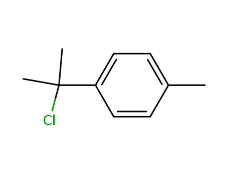 Benzene, 1-(1-chloro-1-methylethyl)-4-methyl-