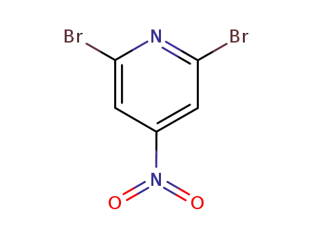 Molecular Structure of 175422-04-5 (2,6-DIBROMO-4-NITRO-PYRIDINE)