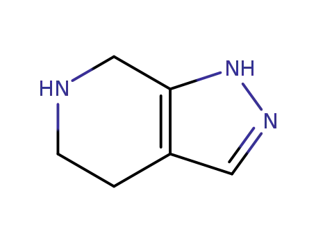Molecular Structure of 933688-69-8 (4,5,6,7-tetrahydro-1H-pyrazolo[3,4-c]pyridine)