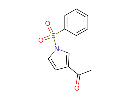 81453-98-7  C12H11NO3S  3-Acetyl-1-(phenylsulfonyl)pyrrole  CAS NO.81453-98-7