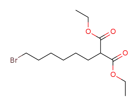 Molecular Structure of 6557-85-3 (DIETHYL (6-BROMOHEXYL)MALONATE)
