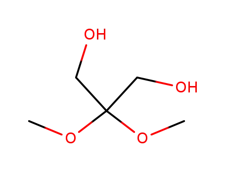 Molecular Structure of 153214-82-5 (2,2-DIMETHOXY-PROPANE-1,3-DIOL)