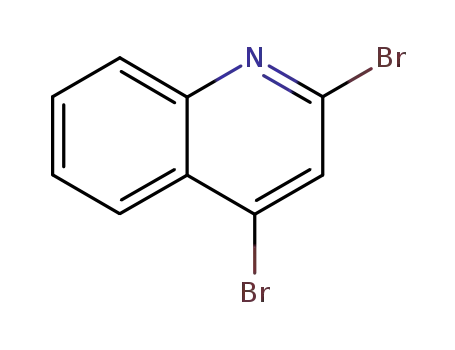 Molecular Structure of 20151-40-0 (2,4-Dibromoquinoline)