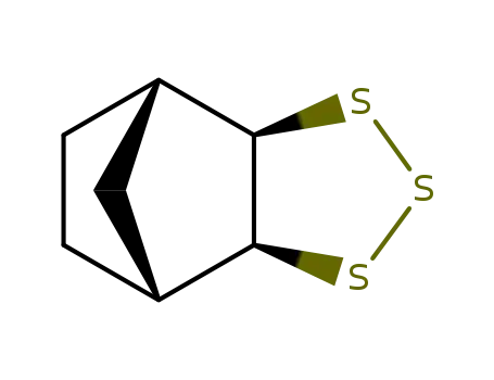 Molecular Structure of 23657-27-4 (4,7-Methanobenzotrithiole,hexahydro-,(3aR,4S,7R,7aS)-rel-(9CI))