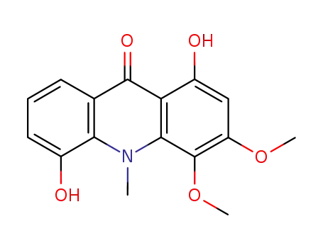 Molecular Structure of 86680-32-2 (citrusinine I)