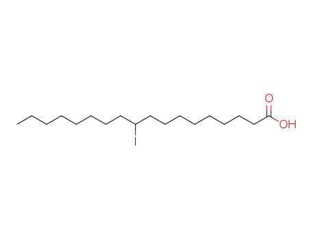 Molecular Structure of 104855-14-3 (10-iodooctadecanoic acid)