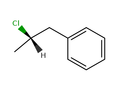 Molecular Structure of 16583-73-6 (Benzene, [(2S)-2-chloropropyl]-)