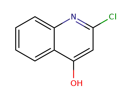 Molecular Structure of 771555-21-6 (2-CHLORO-4-HYDROXYQUINOLINE)