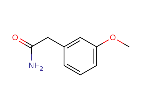 Molecular Structure of 18463-71-3 (2-(3-METHOXYPHENYL)ACETAMIDE)