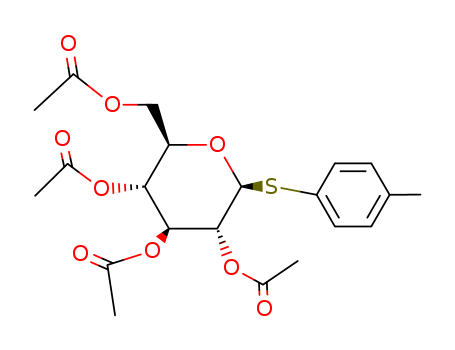 b-D-Glucopyranoside,4-methylphenyl 1-thio-, 2,3,4,6-tetraacetate