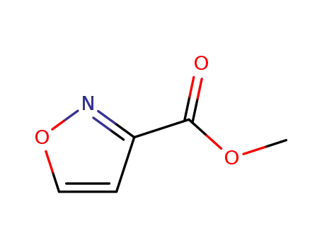 Molecular Structure of 25742-68-1 (3-Isoxazolecarboxylic acid, methyl ester (8CI,9CI))
