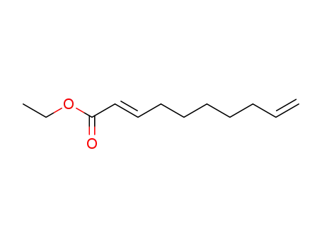 Molecular Structure of 78426-45-6 (2,9-Decadienoic acid, ethyl ester, (E)-)
