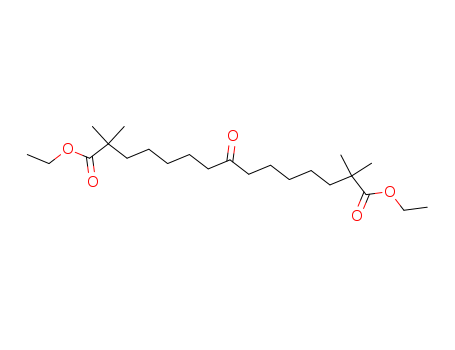 738606-43-4,2,2,14,14-tetramethyl-8-oxopentadecanedioic acid diethyl ester,2,2,14,14-tetramethyl-8-oxopentadecanedioic acid diethyl ester