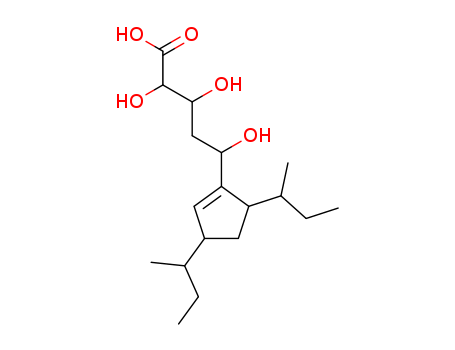5-(3,5-dibutan-2-yl-1-cyclopentenyl)-2,3,5-trihydroxy-pentanoic acid