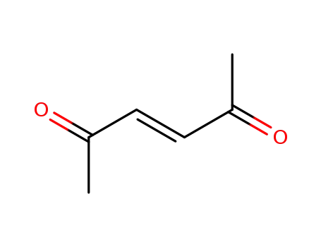 Molecular Structure of 820-69-9 ((E)-hex-3-ene-2,5-dione)
