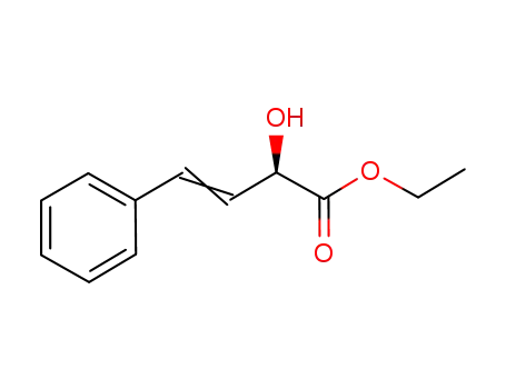3-Butenoic acid, 2-hydroxy-4-phenyl-, ethyl ester, (R)-