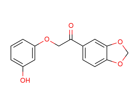 1-benzo[1,3]dioxol-5-yl-2-(3-hydroxy-phenoxy)-ethanone