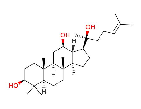 Molecular Structure of 30636-90-9 (PROTOPANAXDIOL)