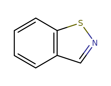 272-16-2,9-thia-8-azabicyclo[4.3.0]nona-1,3,5,7-tetraene,1-Thia-2-azaindene;Benzo[d]isothiazole