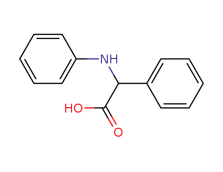 Molecular Structure of 3684-12-6 (ANILINO(PHENYL)ACETIC ACID)