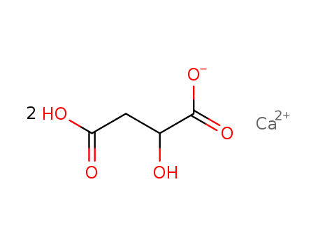 Butanedioic acid,2-hydroxy-, calcium salt (2:1)