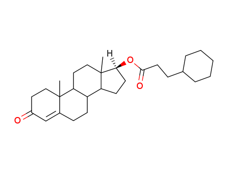 Androst-4-en-3-one,17-(3-cyclohexyl-1-oxopropoxy)-, (17b)-