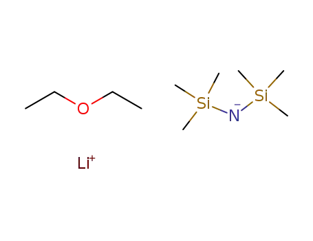 Molecular Structure of 18400-61-8 (lithium bis(trimethylsilyl)amide diethyl etherate)