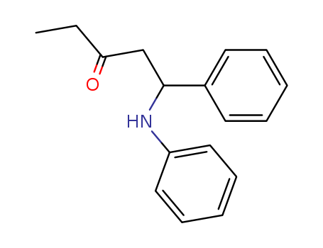 3-Pentanone, 1-phenyl-1-(phenylamino)-