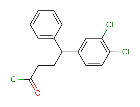 Molecular Structure of 149620-65-5 (4-(3,4-dichlorophenyl)-4-phenylbutyric acid)